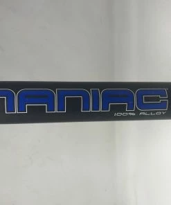 Used Miken Maniac ASA/USSSA Slow Pitch Softball Bat 2017 Black/Blue