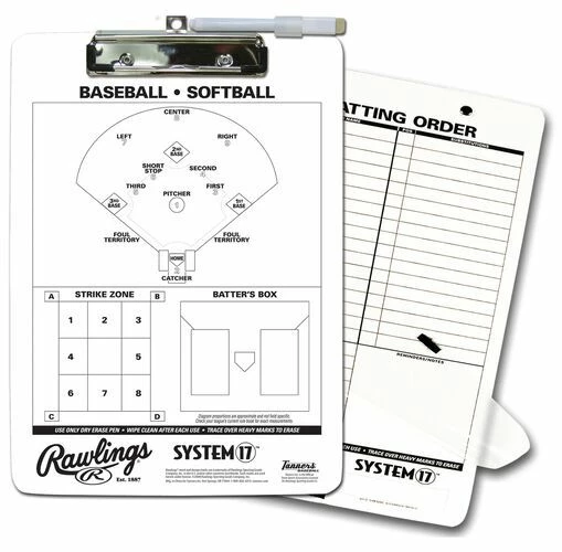 Rawlings Baseball Coach's Clipboard 4 Rawlings Baseball Coach's Clipboard - Image 2