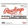 Rawlings System-17 Baseball Scorebook (17SB) -Softball Bats Sales Store 30032003 Rawlings System 17 Baseball Scorebook 17SB