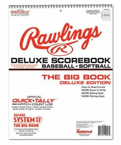 Rawlings Deluxe System-17 Baseball Scorebook (17SBDLX)