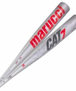Marucci MCBC72S CAT7 Silver BBCOR (-3) -Softball Bats Sales Store 38841001 Marucci MCBC72S CAT7 Silver BBCOR 3 3