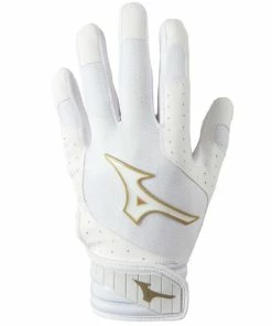 Null Mizuno Finch Womens Padded Batting Glove – Gold