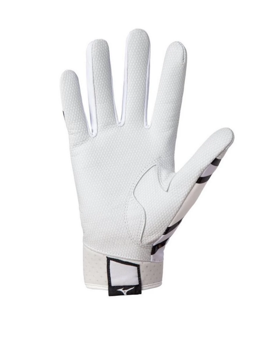 Null Mizuno F-257 Womens Batting Glove – Black 5 Null Mizuno F-257 Womens Batting Glove – Black - Image 3