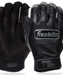 Null FRANKLIN CFX PRO Full Colour CHROME Batting Gloves BLACK