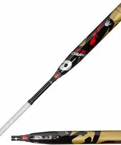 Shop By Certification New DeMarini 2018 CFX -9 Fast Pitch Bat Paraflex Blk/Gold/Red