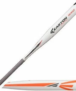 Shop By Certification New Easton Mako FP15MKY Fastpitch Softball Bat White/Orange 2 1/4″
