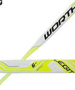 Shop By Certification New Worth Legit FPL109 Fastpitch Softball Bat White/Green Composite -9