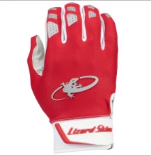 Null Lizard Skins KOMODO V2 YOUTH Batting Gloves RED