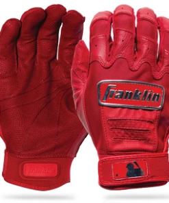 Null FRANKLIN CFX PRO Full Colour CHROME Batting Gloves RED