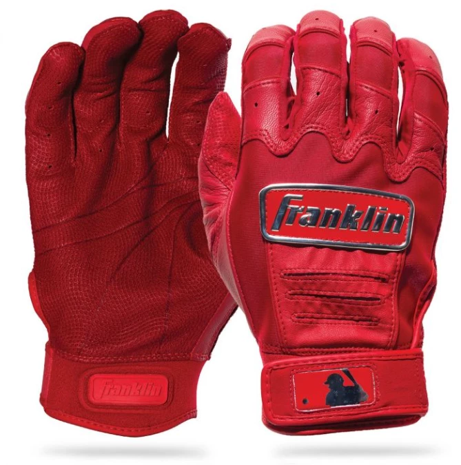 Null FRANKLIN CFX PRO Full Colour CHROME Batting Gloves RED 5 Null FRANKLIN CFX PRO Full Colour CHROME Batting Gloves RED - Image 3