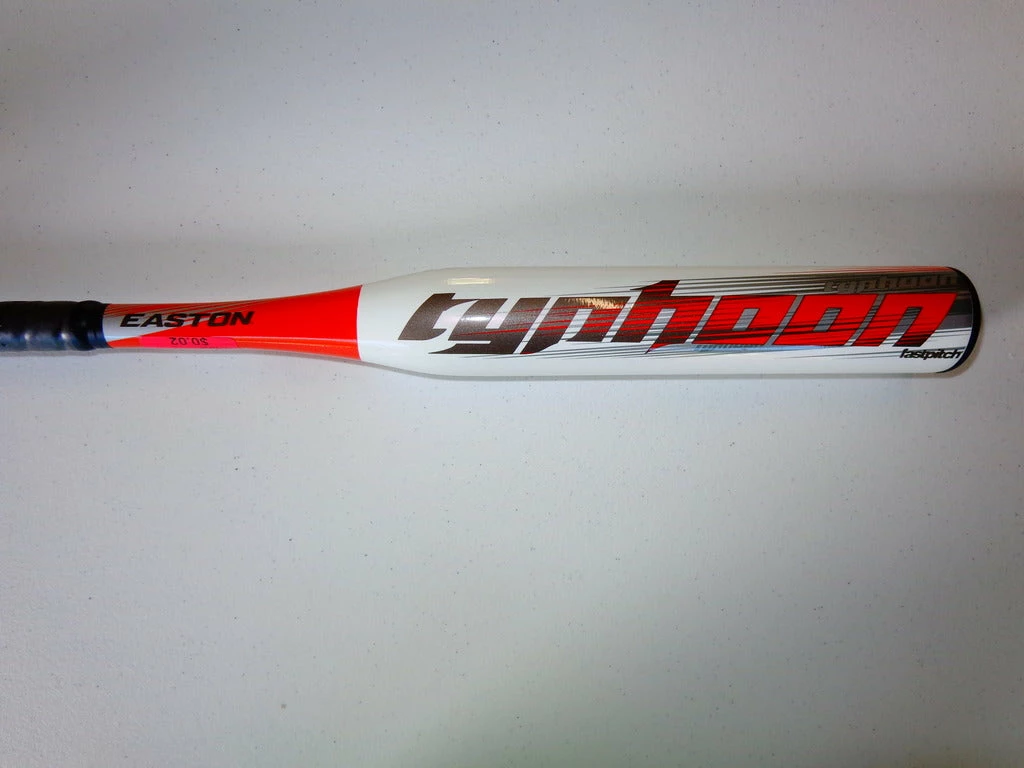 New Easton Typhoon SK62B Orange/white Fastpitch Softball Bat 3 New Easton Typhoon SK62B Orange/white Fastpitch Softball Bat
